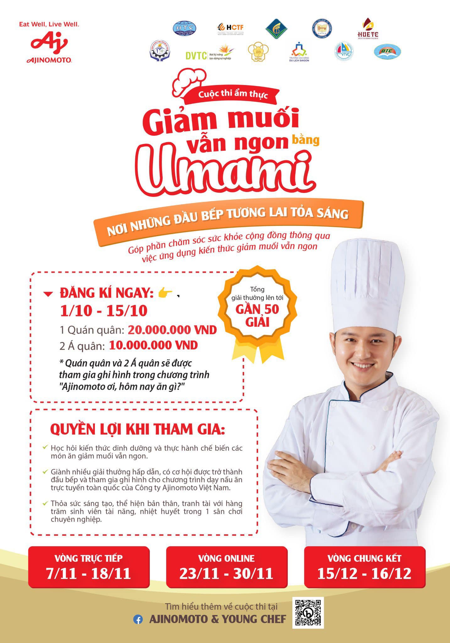KẾ HOẠCH CUỘC THI ẨM THỰC “GIẢM MUỐI VẪN NGON BẰNG UMAMI”