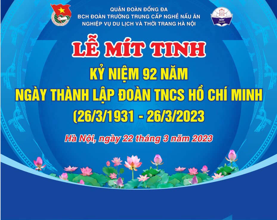 HOẠT ĐỘNG “THÁNG THANH NIÊN” NĂM 2023 CỦA TUỔI TRẺ HCTF 