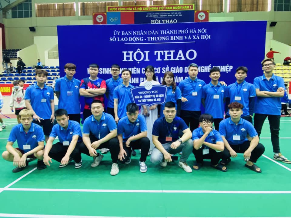 ĐOÀN VĐV HCTF  THAM DỰ HỘI THAO HSSV CÁC CƠ SỞ GDNN TP. HÀ NỘI NĂM 2023 🇻🇳