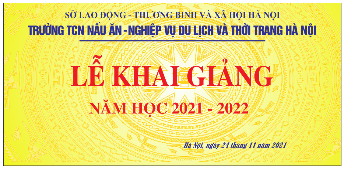 THÔNG BÁO VỀ VIỆC TỔ CHỨC LỄ KHAI GIẢNG NĂM HỌC 2021-2022