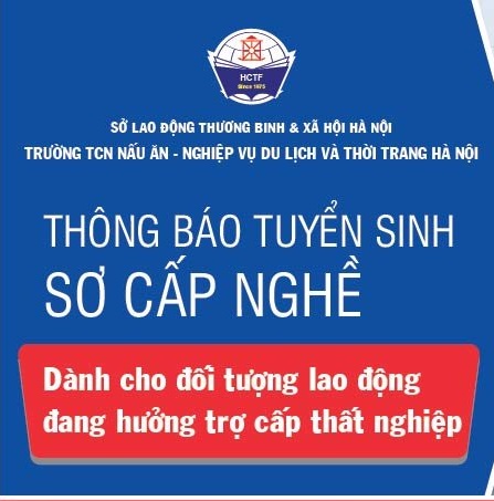 THÔNG BÁO TUYỂN SINH SƠ CẤP NGHỀ 