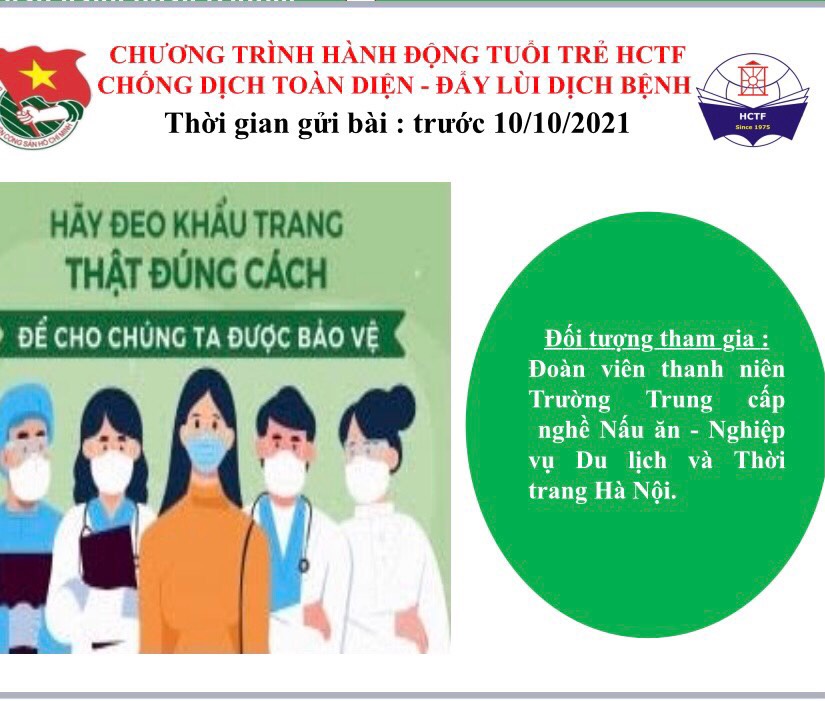 TUỔI TRẺ HCTF CHỐNG DỊCH TOÀN DIỆN - ĐẨY LÙI DỊCH BỆNH